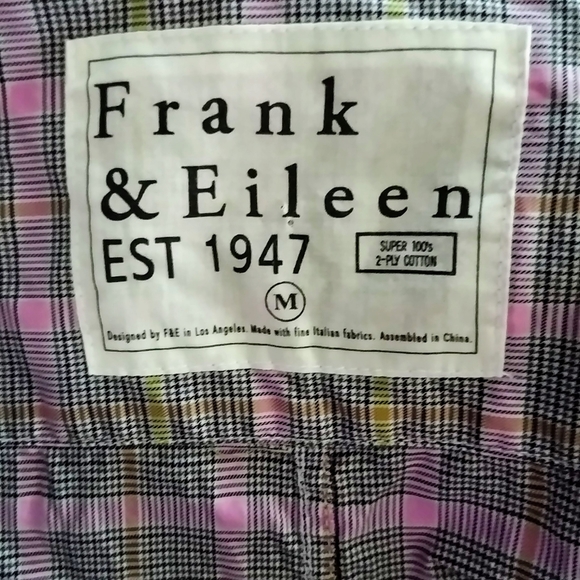 Frank & Eileen Checked Button Down Shirt - Picture 6 of 8